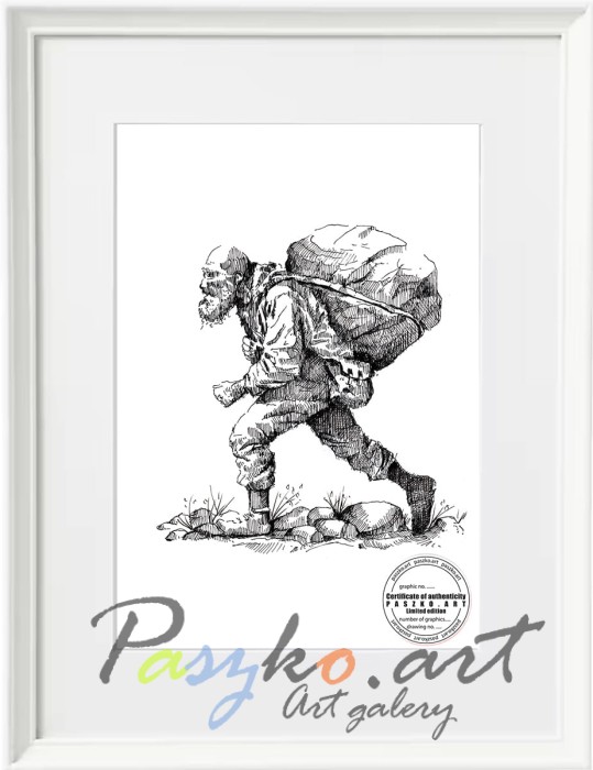 Inkografia 00532 Życiowa droga